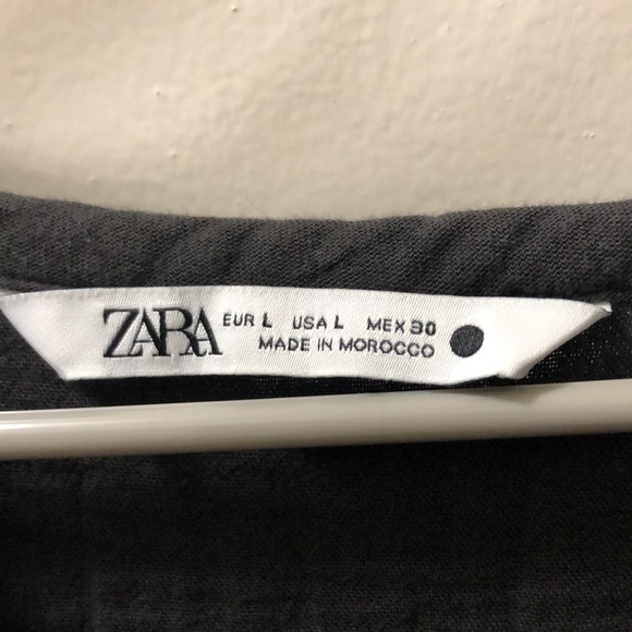 ZARA wrinkled cotton top - Picture 3 of 5